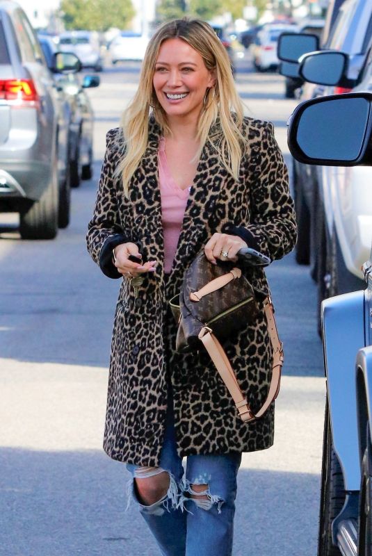 HILARY DUFF Out for Lunch in Sherman Oaks 02/05/2020