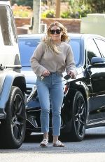 HILARY DUFF Out in Beverly Hills 02/13/2020