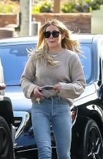 HILARY DUFF Out in Beverly Hills 02/13/2020