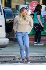 HILARY DUFF Out Shopping in Studio City 02/23/2020