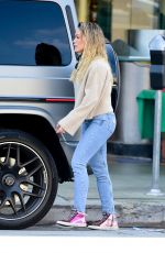 HILARY DUFF Out Shopping in Studio City 02/23/2020