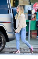 HILARY DUFF Out Shopping in Studio City 02/23/2020