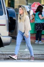 HILARY DUFF Out Shopping in Studio City 02/23/2020