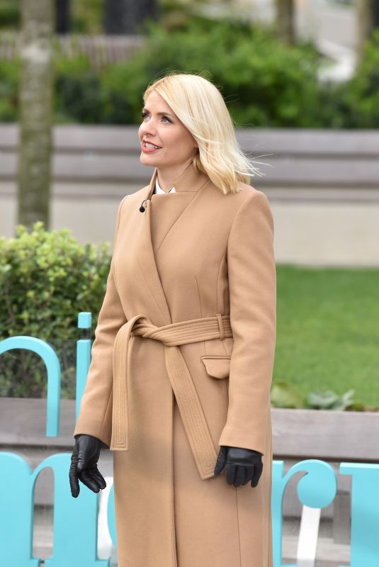HOLLY WILLOGHBY at This Morning Show 02/25/2020