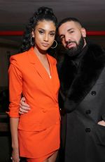 IMAAN HAMMAM at Frame x Imaan Dinner at New York Fashion Week 02/07/2020