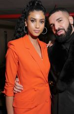IMAAN HAMMAM at Frame x Imaan Dinner at New York Fashion Week 02/07/2020