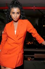IMAAN HAMMAM at Frame x Imaan Dinner at New York Fashion Week 02/07/2020
