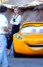 IRELAND BALDWIN and Corey Harper Out at Disneyland 02/25/2020