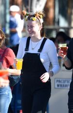 IRELAND BALDWIN and Corey Harper Out at Disneyland 02/25/2020