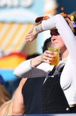 IRELAND BALDWIN and Corey Harper Out at Disneyland 02/25/2020