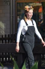 IRELAND BALDWIN and Corey Harper Out at Disneyland 02/25/2020