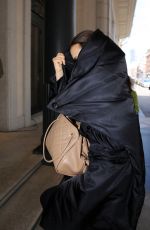 IRINA SHAYK Arrives at Her Hotel in Milan 02/23/2020