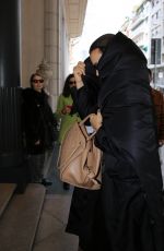 IRINA SHAYK Arrives at Her Hotel in Milan 02/23/2020