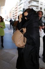 IRINA SHAYK Arrives at Her Hotel in Milan 02/23/2020