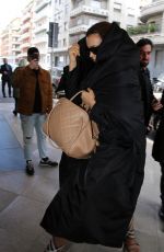 IRINA SHAYK Arrives at Her Hotel in Milan 02/23/2020