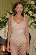 IRINA SHAYK at Bafta Vogue x Tiffany Fashion and Film After-party in London 02/02/2020