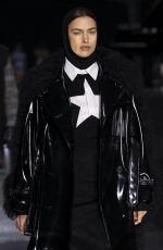IRINA SHAYK at Burberry Autumn/Winter 2020 Show at London Fashion Week 02/17/2020