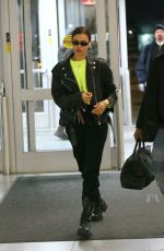 IRINA SHAYK at JFK Airport in New York 02/15/2020