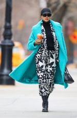 IRINA SHAYK at Joe & the Juice in New York 02/12/2020