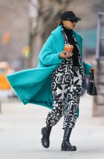 IRINA SHAYK at Joe & the Juice in New York 02/12/2020