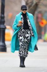IRINA SHAYK at Joe & the Juice in New York 02/12/2020