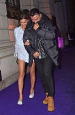 IRINA SHAYK Leaves Brit Awards Universal Music Afterparty in London 02/18/2020