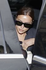 IRINA SHAYK Leaves Her Hotel in Paris 02/27/2020