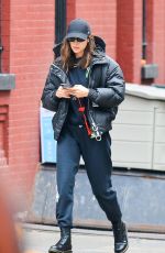 IRINA SHAYK Out and About in New York 02/07/2020