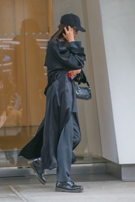 IRINA SHAYK Out in New York 02/03/2020