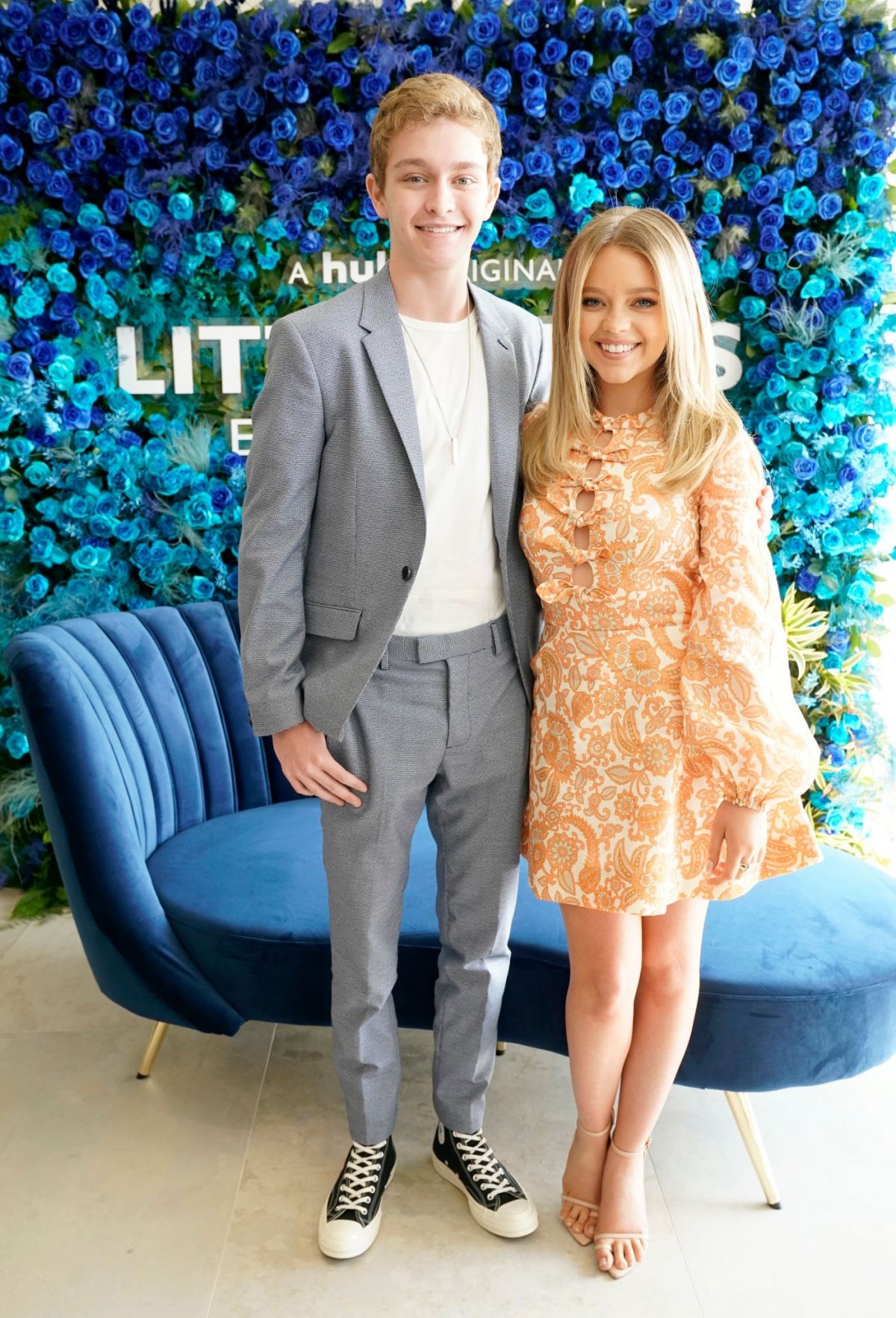 JADE PETTY JOHN at Little Fires Everywhere Press Brunch in Los Angeles ...