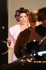JAIMIE ALEXANDER on the Set of Vegan Ice Cream Commercial in West Hollywood 02/24/2020