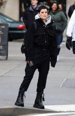 JAIMIE ALEXANDER Out and About in New York 02/16/2020