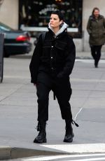 JAIMIE ALEXANDER Out and About in New York 02/16/2020