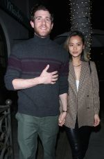 JAMIE CHUNG and Bryan Greenberg at Madeo Restaurant in Beverly Hills 02/26/2020