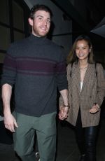 JAMIE CHUNG and Bryan Greenberg at Madeo Restaurant in Beverly Hills 02/26/2020