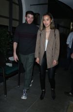 JAMIE CHUNG and Bryan Greenberg at Madeo Restaurant in Beverly Hills 02/26/2020