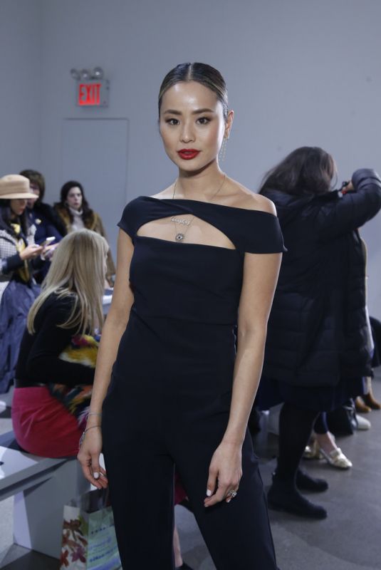 JAMIE CHUNG at Chiara Boni Fashion Show at NYFW in New York 02/08/2020