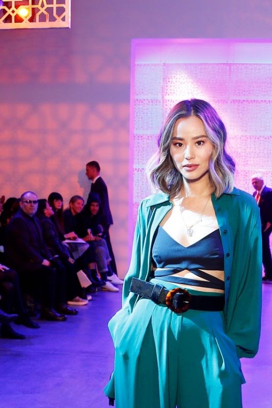 JAMIE CHUNG at Noon by Noor Runway Show at New York Fashion Week 02/11/2020