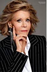 JANE FONDA in Elle Magazine, Canada March 2020