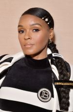 JANELLE MONAE at Balmain Fashion Show in Paris 02/28/2020