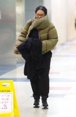 JANET JACKSON at JFK Airport in New York 02/08/2020