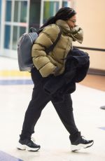 JANET JACKSON at JFK Airport in New York 02/08/2020