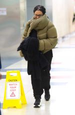 JANET JACKSON at JFK Airport in New York 02/08/2020