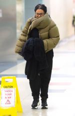JANET JACKSON at JFK Airport in New York 02/08/2020