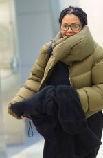 JANET JACKSON at JFK Airport in New York 02/08/2020
