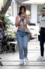 JASMIN WALIA at Alfred Coffee in West Hollywood 01/31/2020
