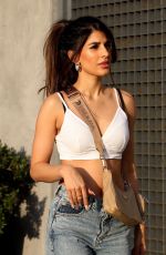 JASMIN WALIA at Alfred Coffee in West Hollywood 01/31/2020