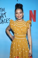 JAZ SINCLAIR at All the Bright Places Premiere in Hollywood 02/24/2020