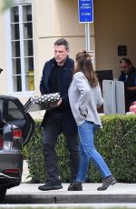 JENNIFER GARNER and Ben Affleck Out in Brentwood 02/27/2020