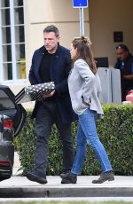 JENNIFER GARNER and Ben Affleck Out in Brentwood 02/27/2020